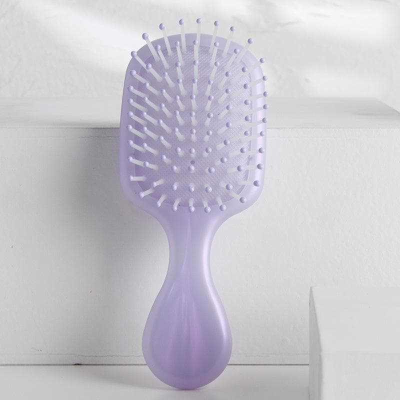 Sequin Detangling Hair Brush Massage Combs Tangled Hair Comb Hollow Out Wet Curly Hair Brushes Salon DIY Combs Hairdressing Tool