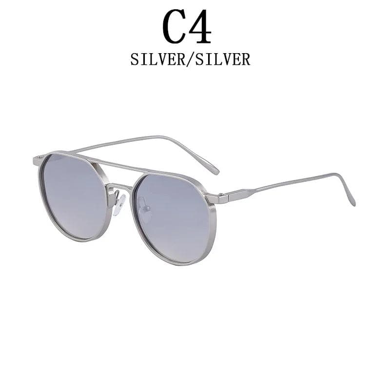 New Vintage Punk Sunglasses for Men Retro Oval Steampunk Round Shades Luxury Gafas De Sol Hombre