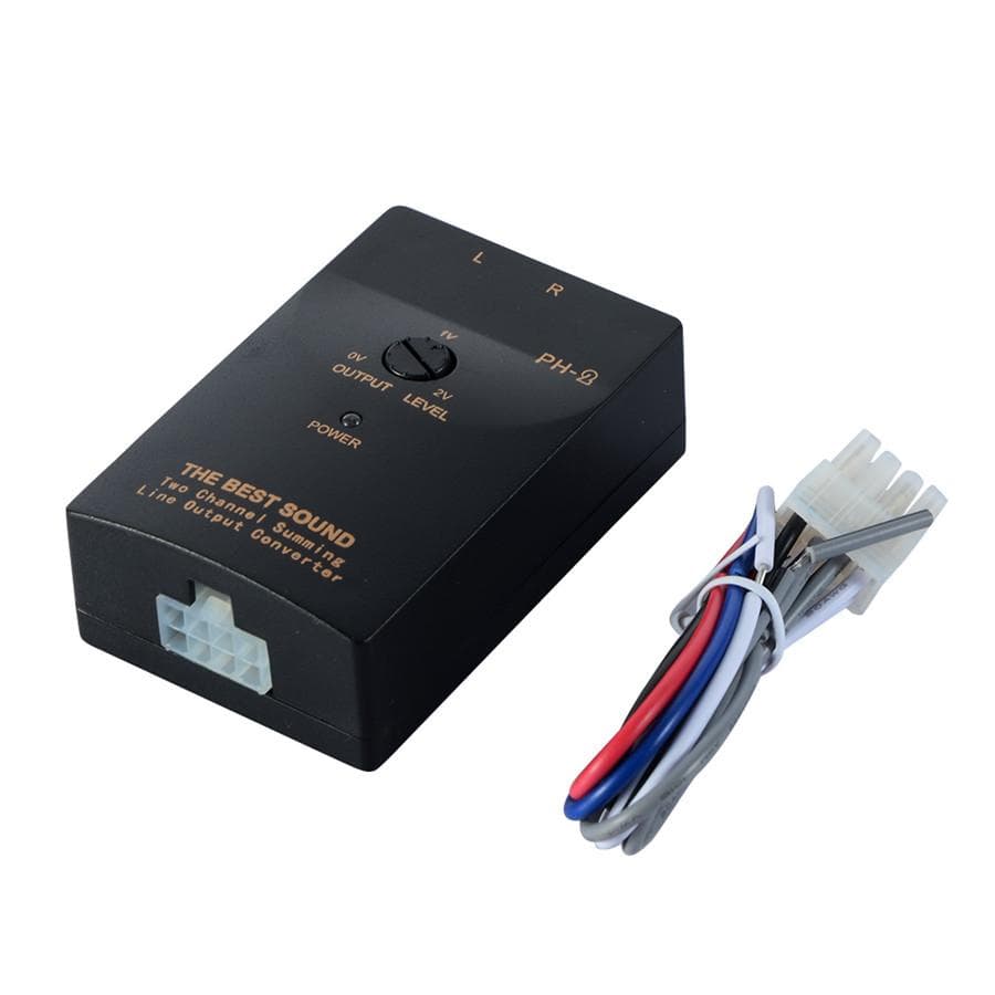 Professional Cars Audio Converter High to Low 0-2V Level Summing Line Output Kit