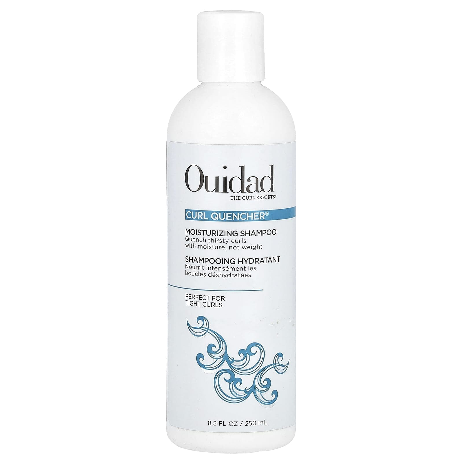 Ouidad, Curl Quncher®, Moisturizing Shampoo, Tight Curls, 8.5 fl oz (250 ml)