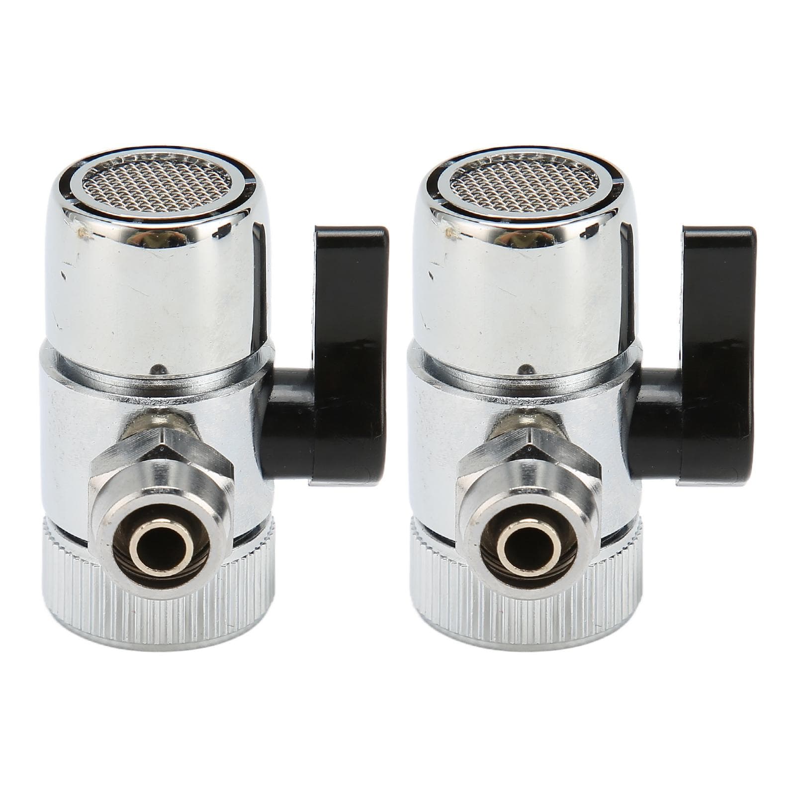 3pcs G38 In Sink Faucet Diverter Valve Three Way Universal Easy Installation Hose Diverter Faucet