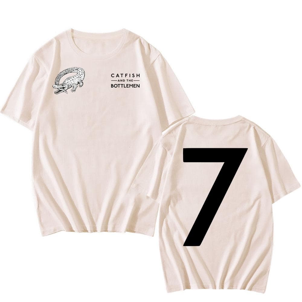 The Ride T-shirt Catfish and The Bottlemen Band Tshirts Hip Hop Rock Fashion Graphic T Shirt Cotton Summer Men Women Tees L sand