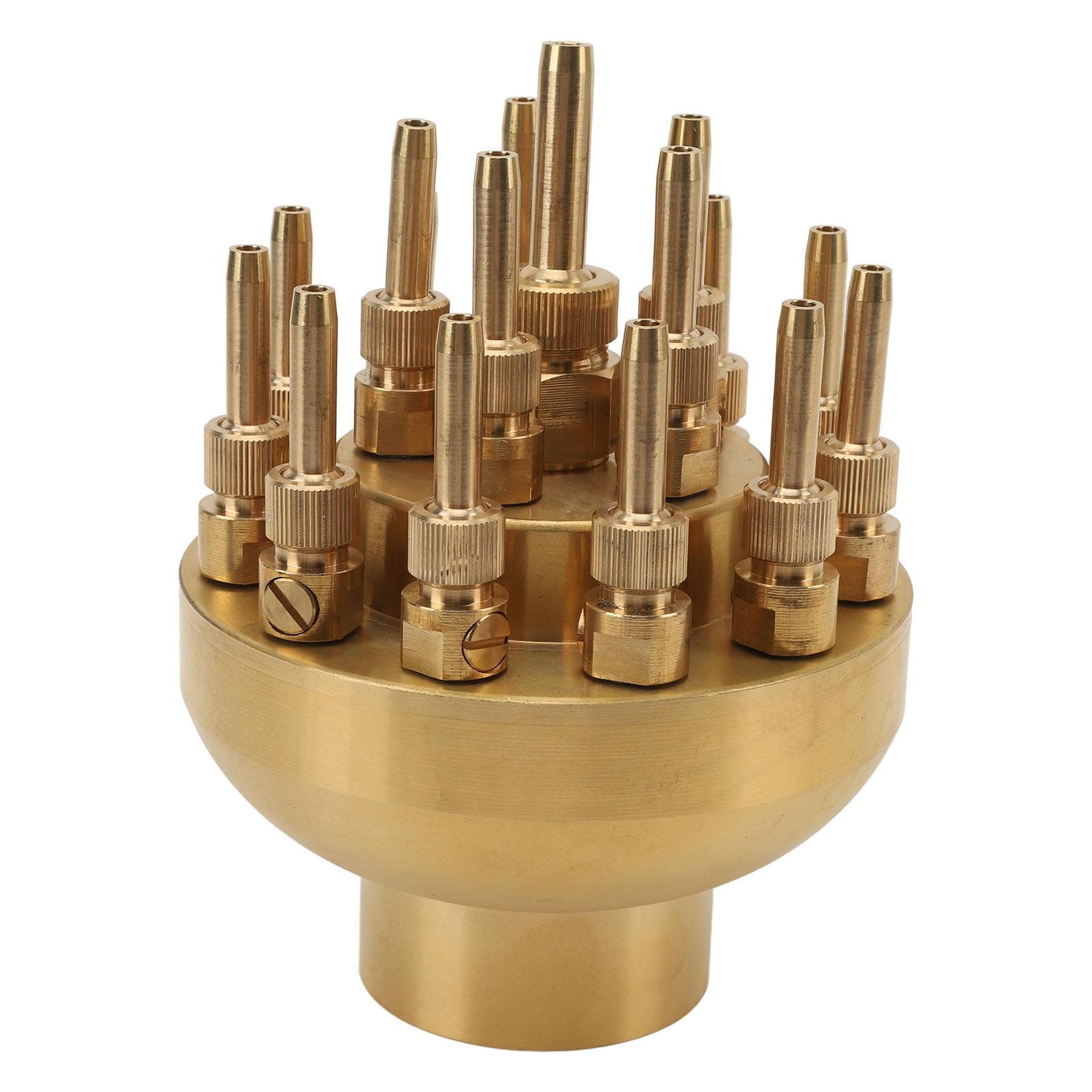 Fountain Nozzle Brass G2 Inch DN50 3 Tier Adjustable Column Water Fountain Nozzle Sprinkler Spray