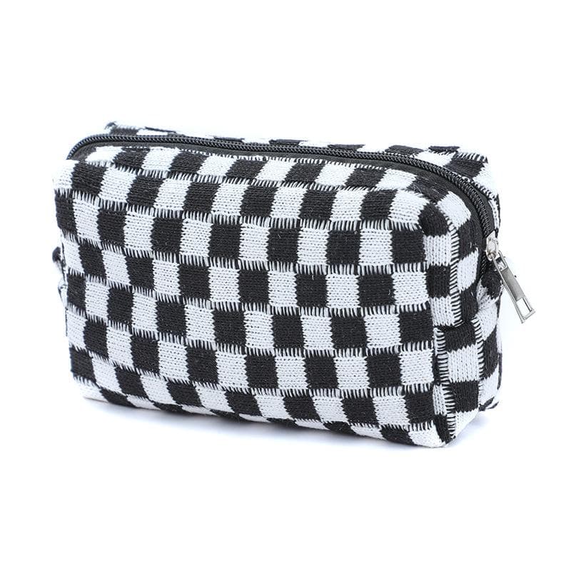Cosmetic Bag Large capacity Stationery school Supplies black