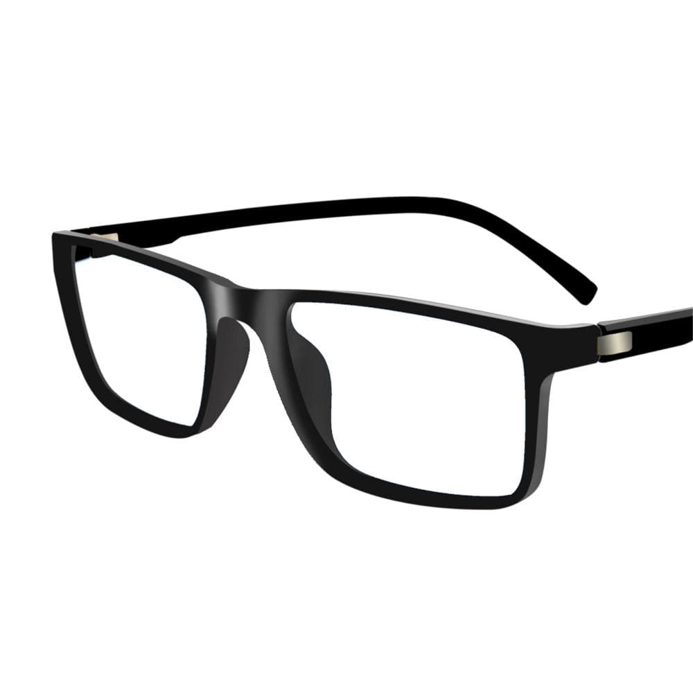 Anti Blue Light Reading Glasses for Men Business Titanium Computer Glasses UV400 Protection 0.5