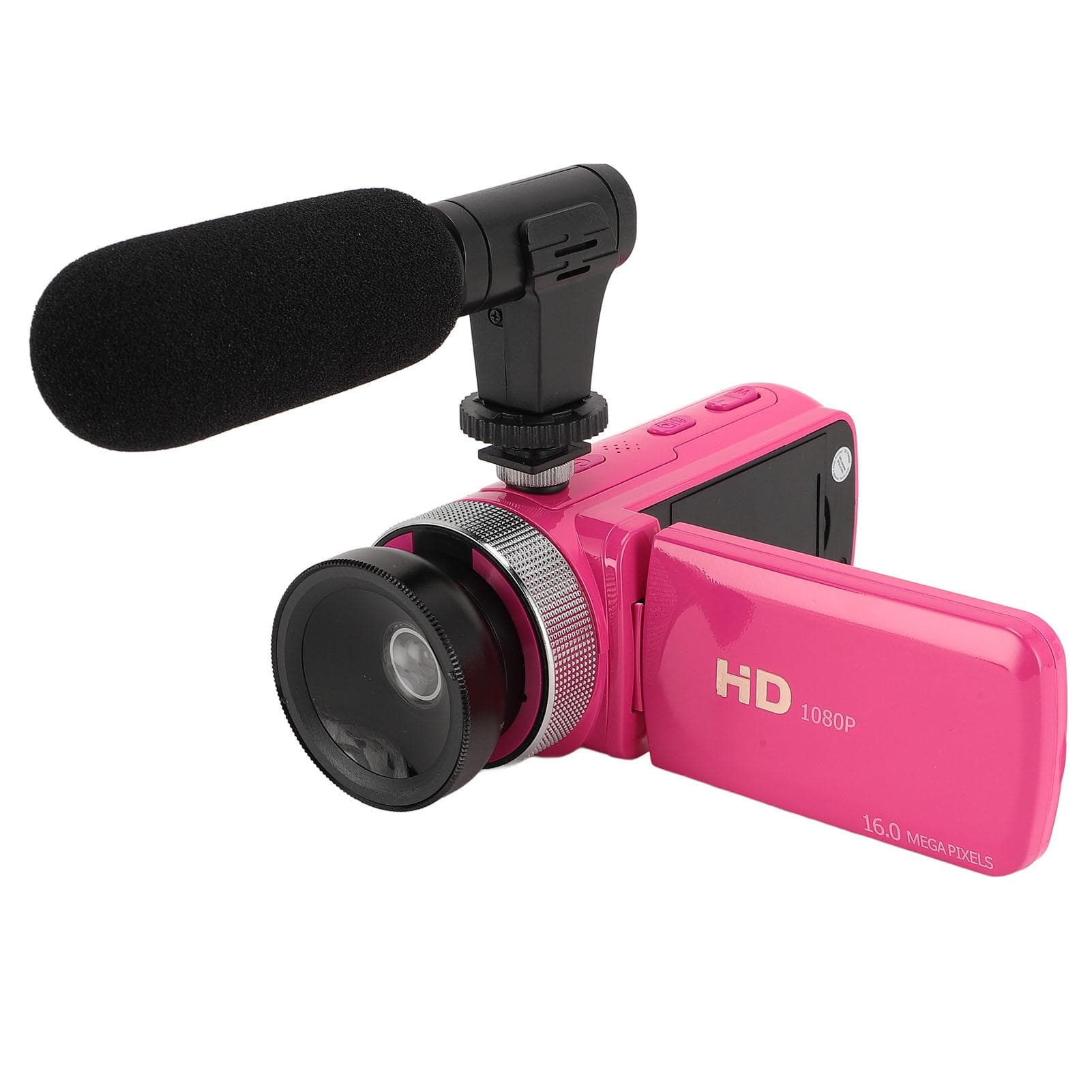 Video Camera Camcorder 16MP 1080P HD 16X Digital Zoom 2.4 Inch Screen Digital Video Recorder with
