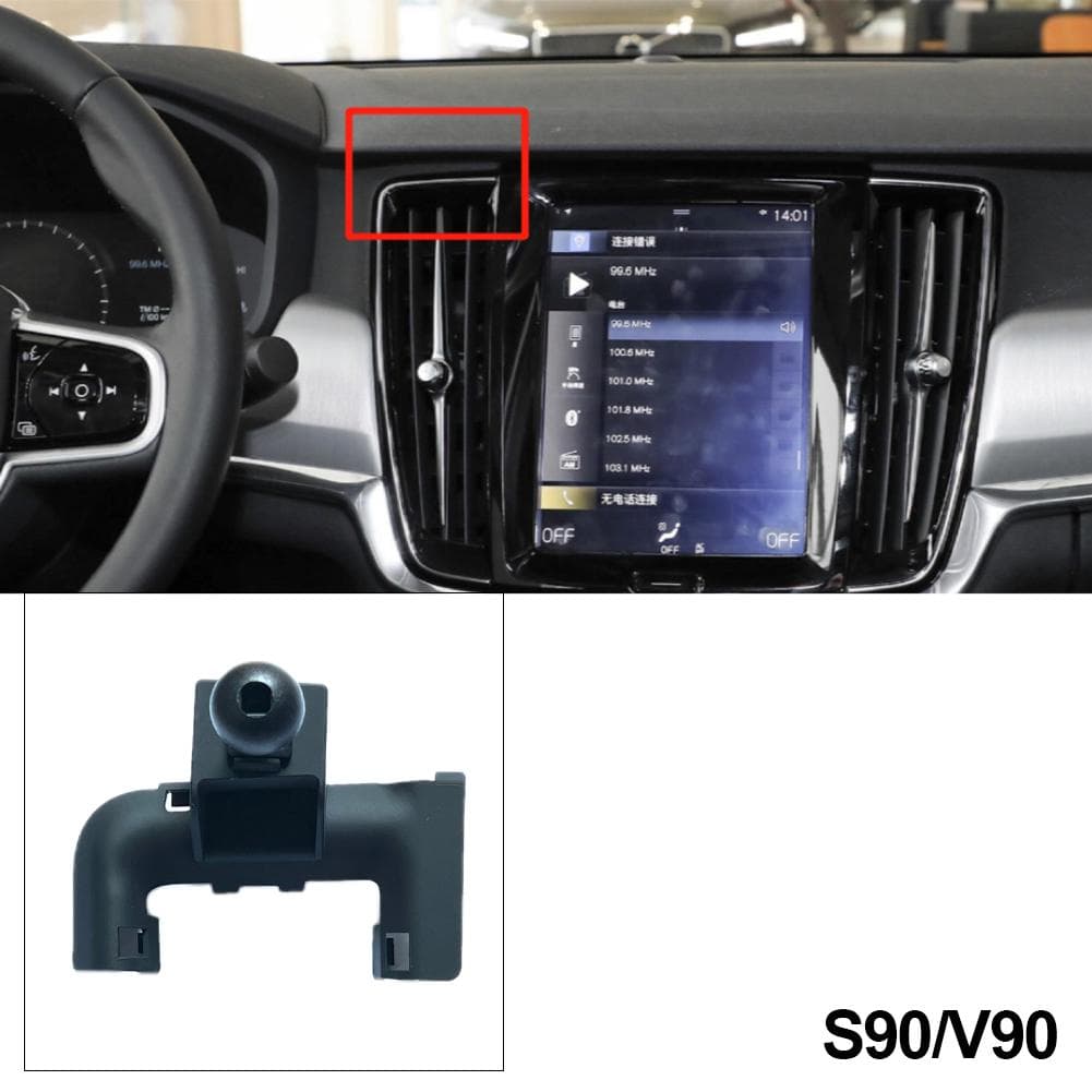 Dedicated Car Phone Telefonos Holder Stand Bracket For Volvo XC40 XC60 S90 V90 S60 V60 2018 2019 2020 2020 2024 2024