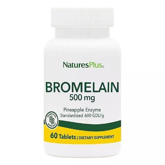 Nature's Plus-BROMELAIN 500 MG, 60 tabs