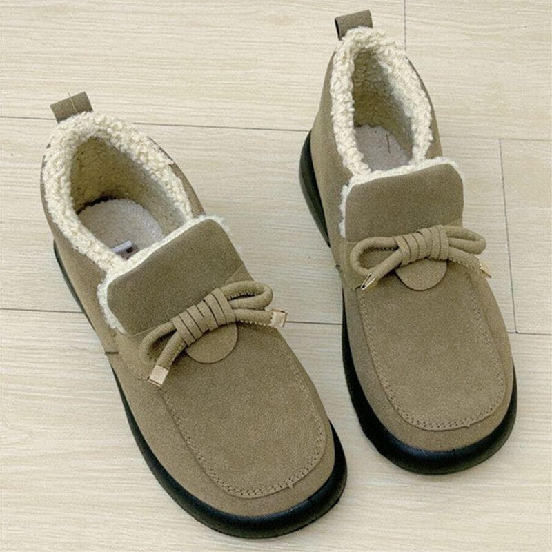 Comfortable Cloth Shoes with Soft Soles and High Tops One Foot High Cotton Shoes for Casual and Fashionable Women's Shoes Anti Slip and Wear-resistant 41