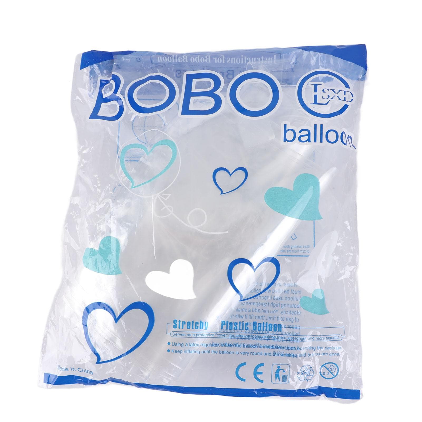 10PCS Bobo Balloons Wide Mouth Reusable Environmentally Friendly Transparent for Wedding Birthday