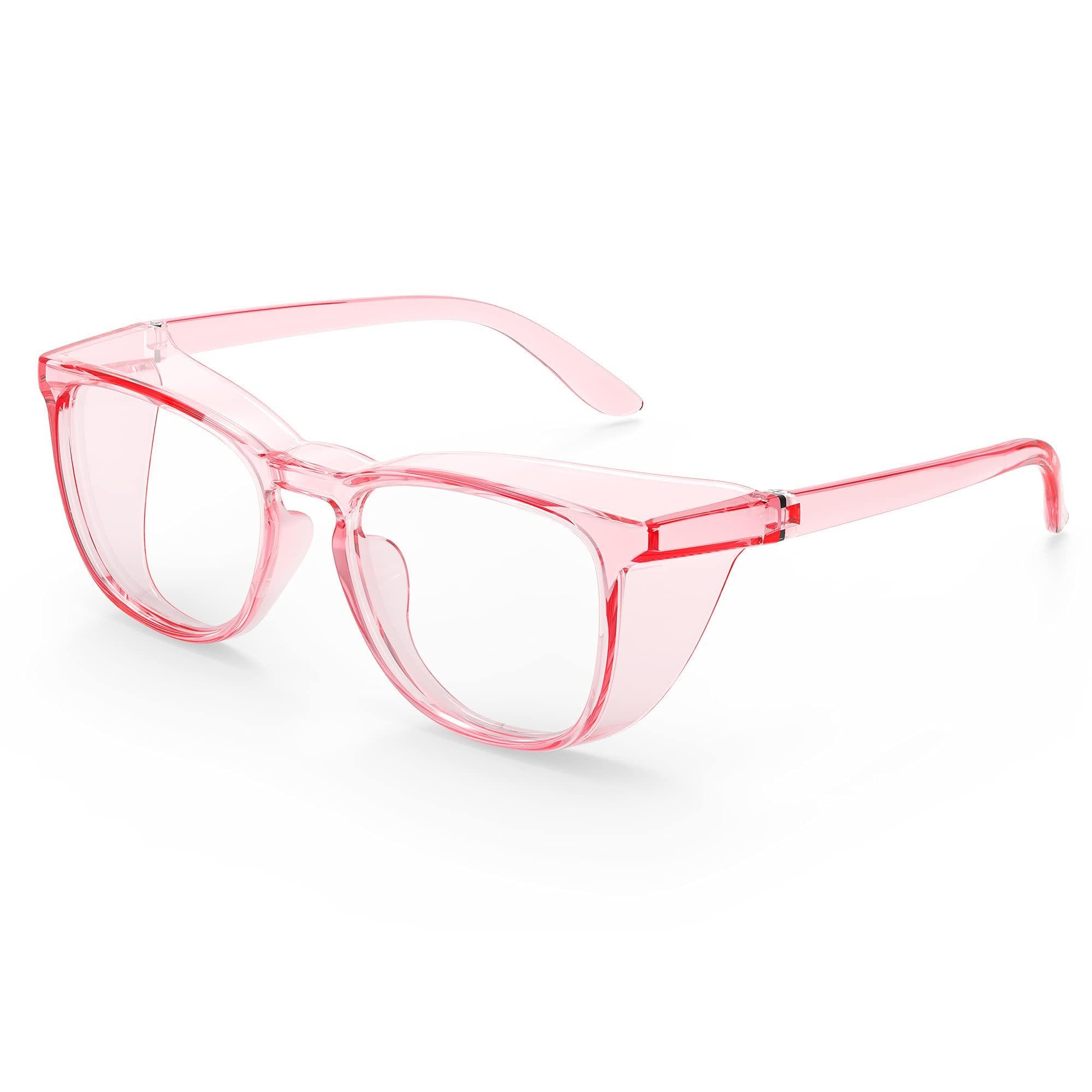 Clear Safety Goggles Anti-Fog Scratch Resistant Eye Protection For Women Men Nurse Work Glasses Cute Design