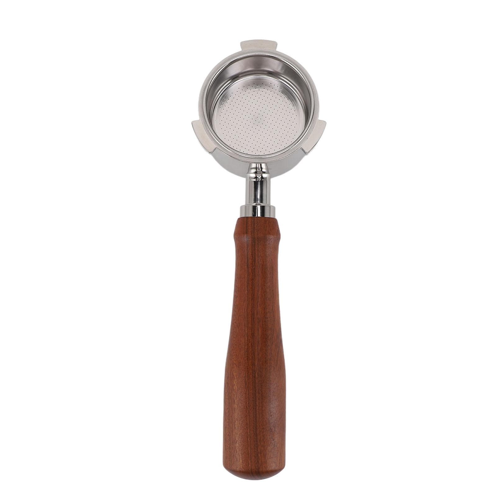 51mm Bottomless Portafilter Coffee Machine Stainless Steel Portafilter 3 Ears Bottomless L