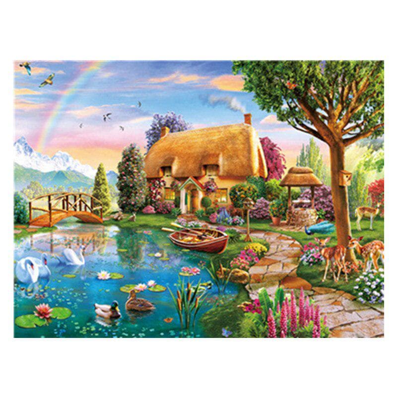 Diamond Paintings Cat Diamond Embroidery Cartoon Diamond Cross Stitch 20X30CM