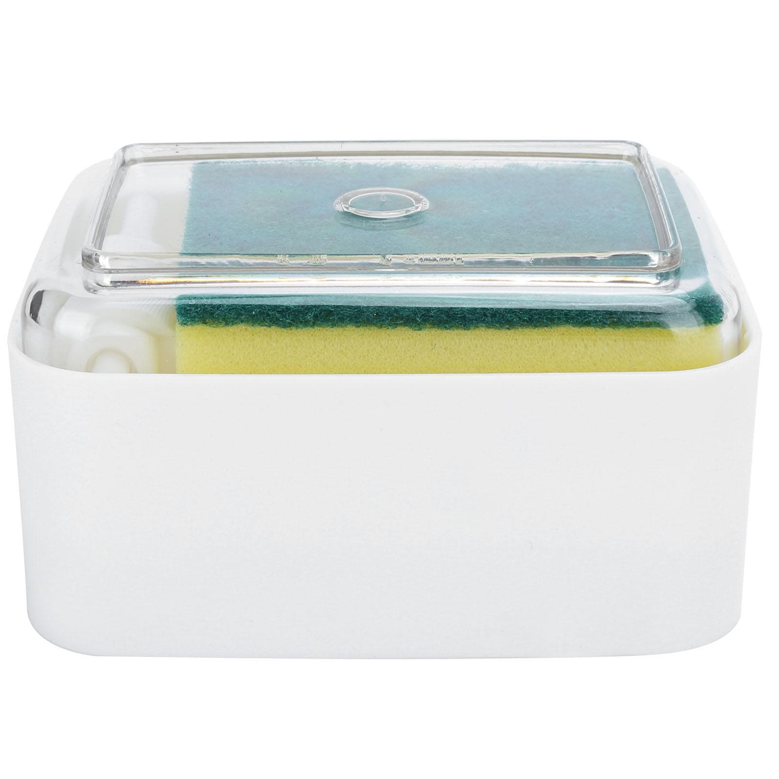 Dish Soap Dispenser Press Type Automatic Liquid Soap Dispenser for Kitchen Sink CountertopGreen white