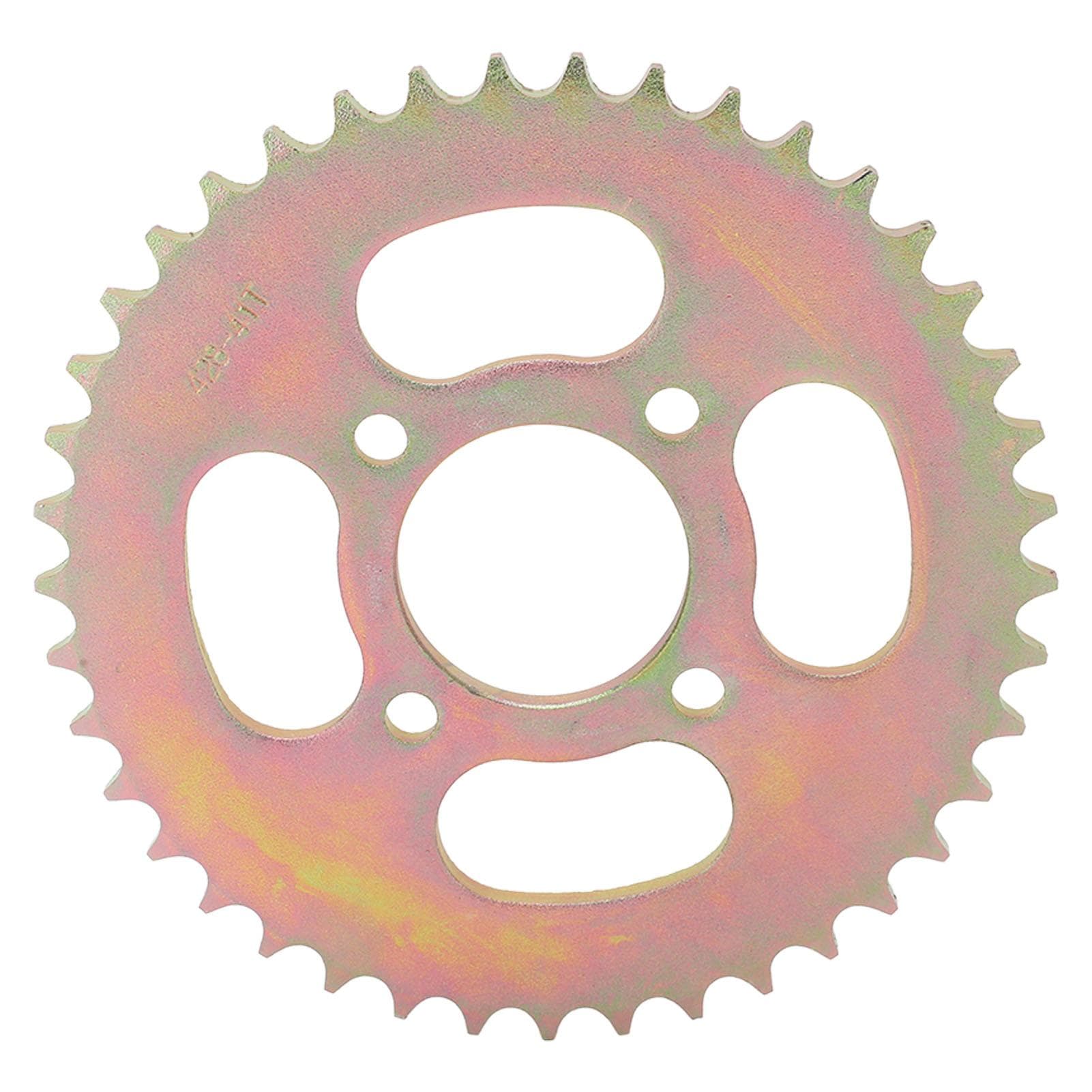 41 Tooth Rear Drive Sprocket Replacement Steel Chain Sprocket for DIY ATV Light Motorcycle