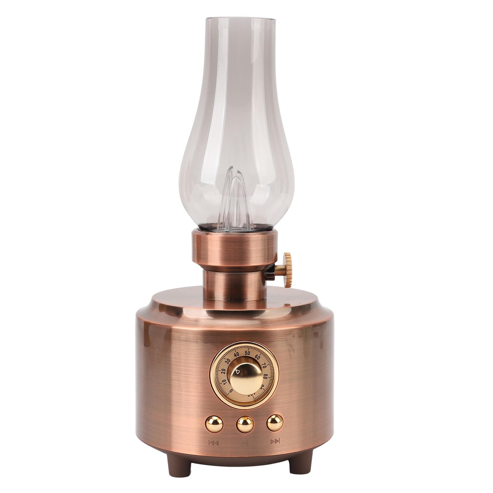 Bluetooth Speaker Vintage Table Lamp Support USB Memory Card AUX Input Wireless Speaker for Bedroom