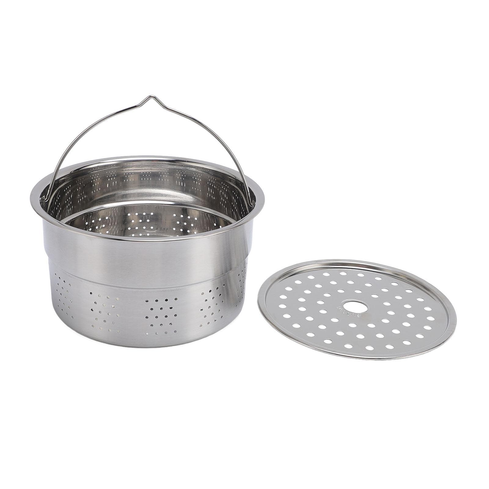 Steaming Pot for TM5 TM6 Food Processor Steaming Basket Stainless Steel Kitchen Tool L(for 6.5-9kg)