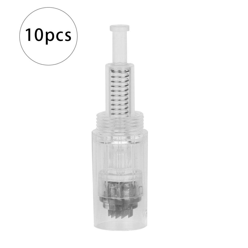 10PcsSet 36Pins Electric Micro Needle Eyebrow Lip Skin Care Tattoo Cartridge Needle Tool