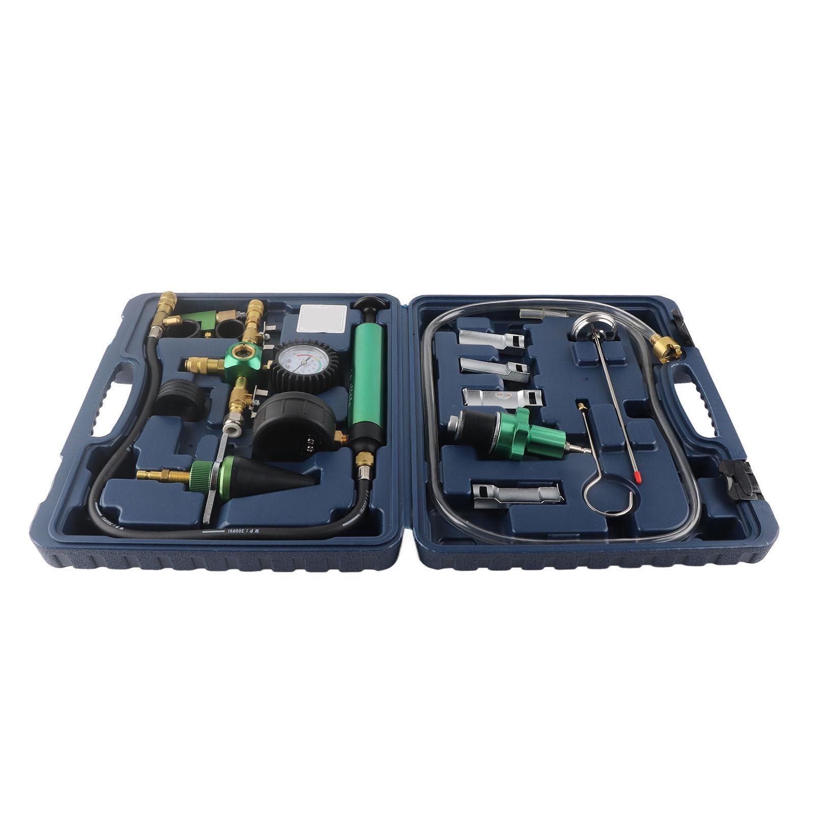 Coolant System Vacuum Refill Kit Radiator Pressure Leak Tester Antifreeze Filler for Most Vehicles