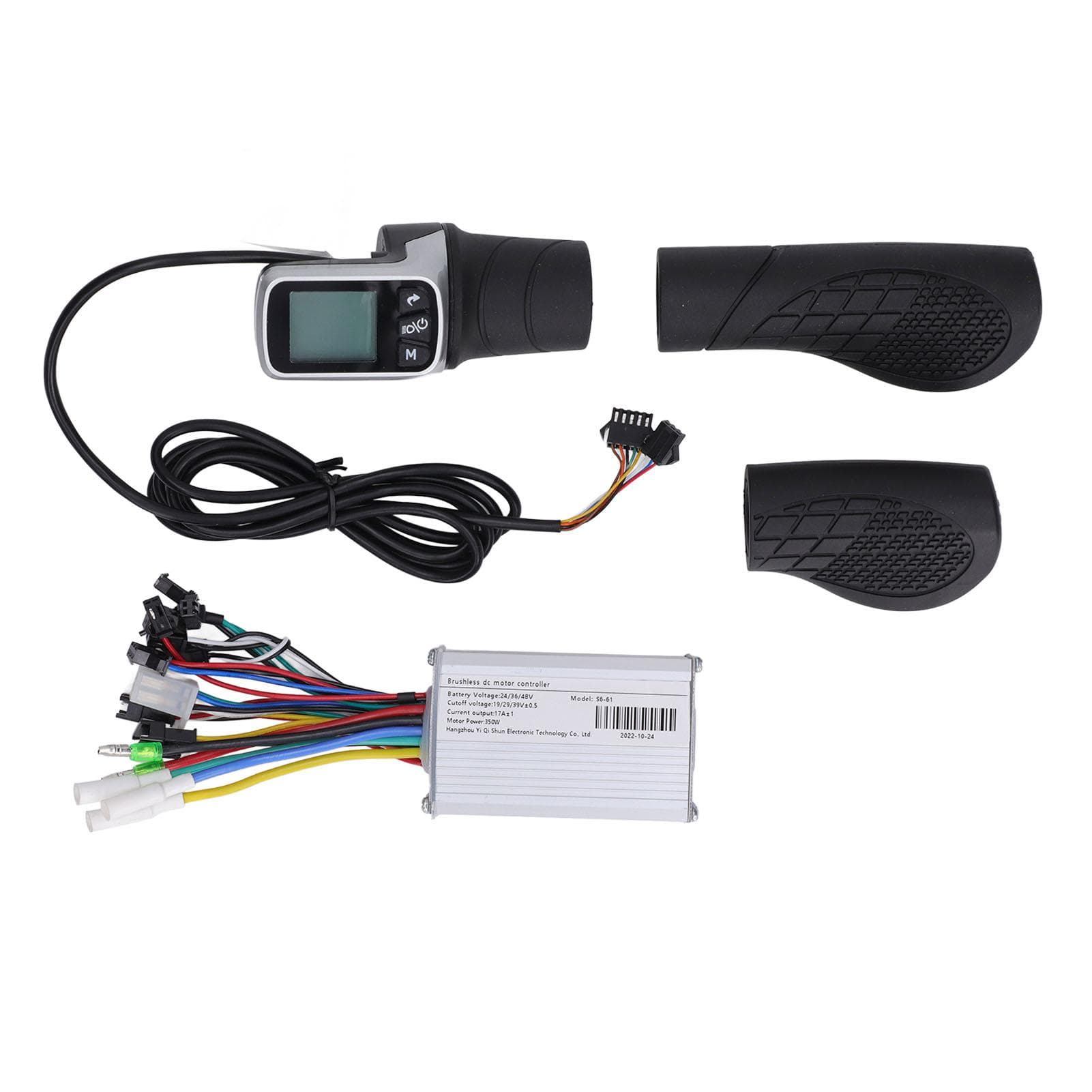 Electric Scooter Conversion Kit Electric Scooter Half and Full Grips Controller and LCD Meter for