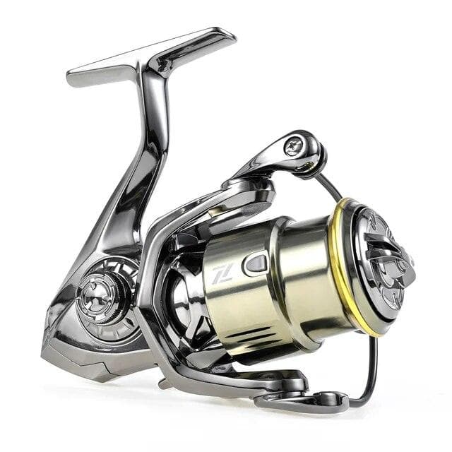 LEOFISHING Fishing Reel Innovative Water Resistance Spinning Lure Reel 30KG Max Drag Power Fishing Reel for Bass Pike Fishing 3500 Series grey