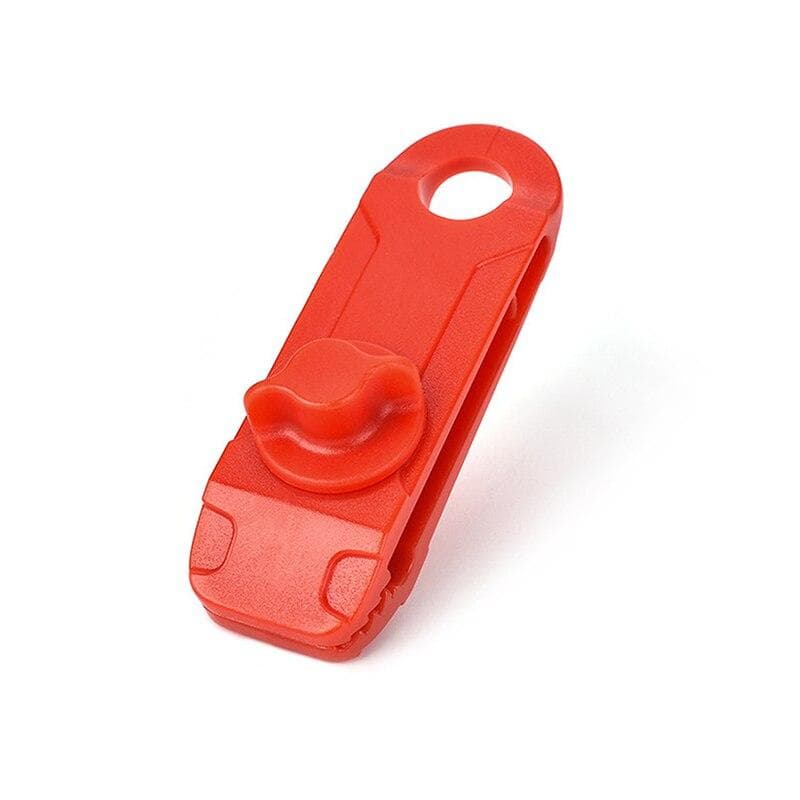 Outdoor Camping Canopy Hook Large Tent Clip Windproof Additional Pull Point Shark Clips For Awning Tent DIY Tarp Clamp Clip Snap orange