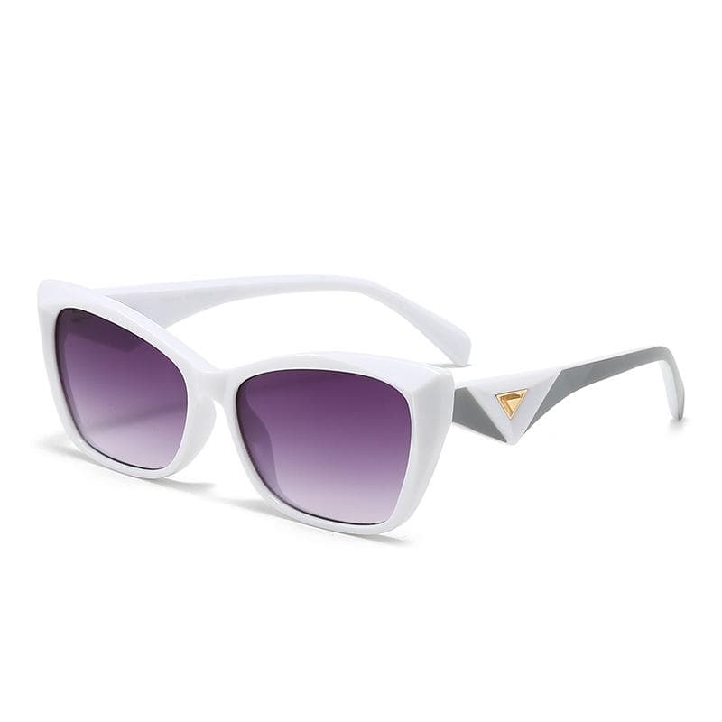 Luxury Designer Cat Eye Sunglasses For Men Women UV400 Protection Unisex Trendy Eyewear Fashion Brand