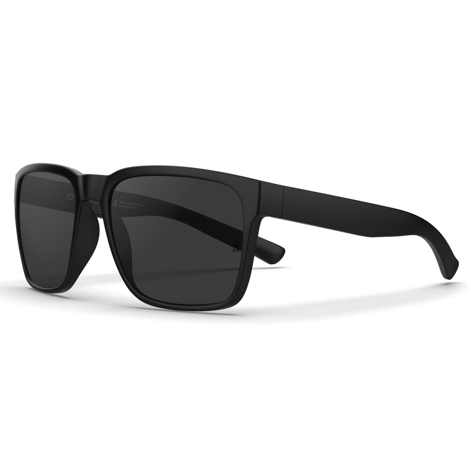 MAXJULI Oversized Z87 Sunglasses TR90 Ultralight UV400 Protection Wide Fit for Men Women Big Heads Fashion Z8244 NON POLARIZED