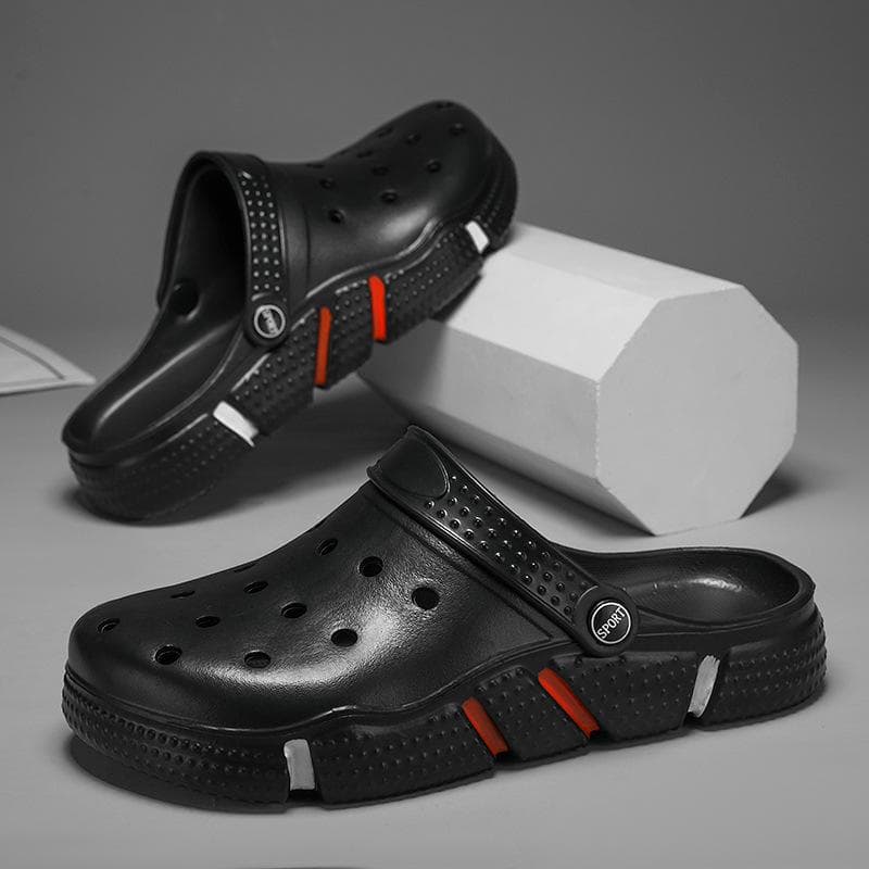 Men's Trendy Cross-Border Garden Clogs with Soft Sole and Ventilation for Beach or Outdoor Wear 50