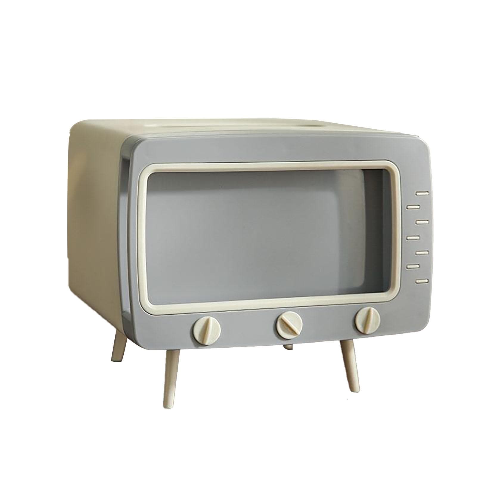 TV Shaped Tissue Box Multifunctional Fashionable Cute Napkin Box Desktop Decoration for Room