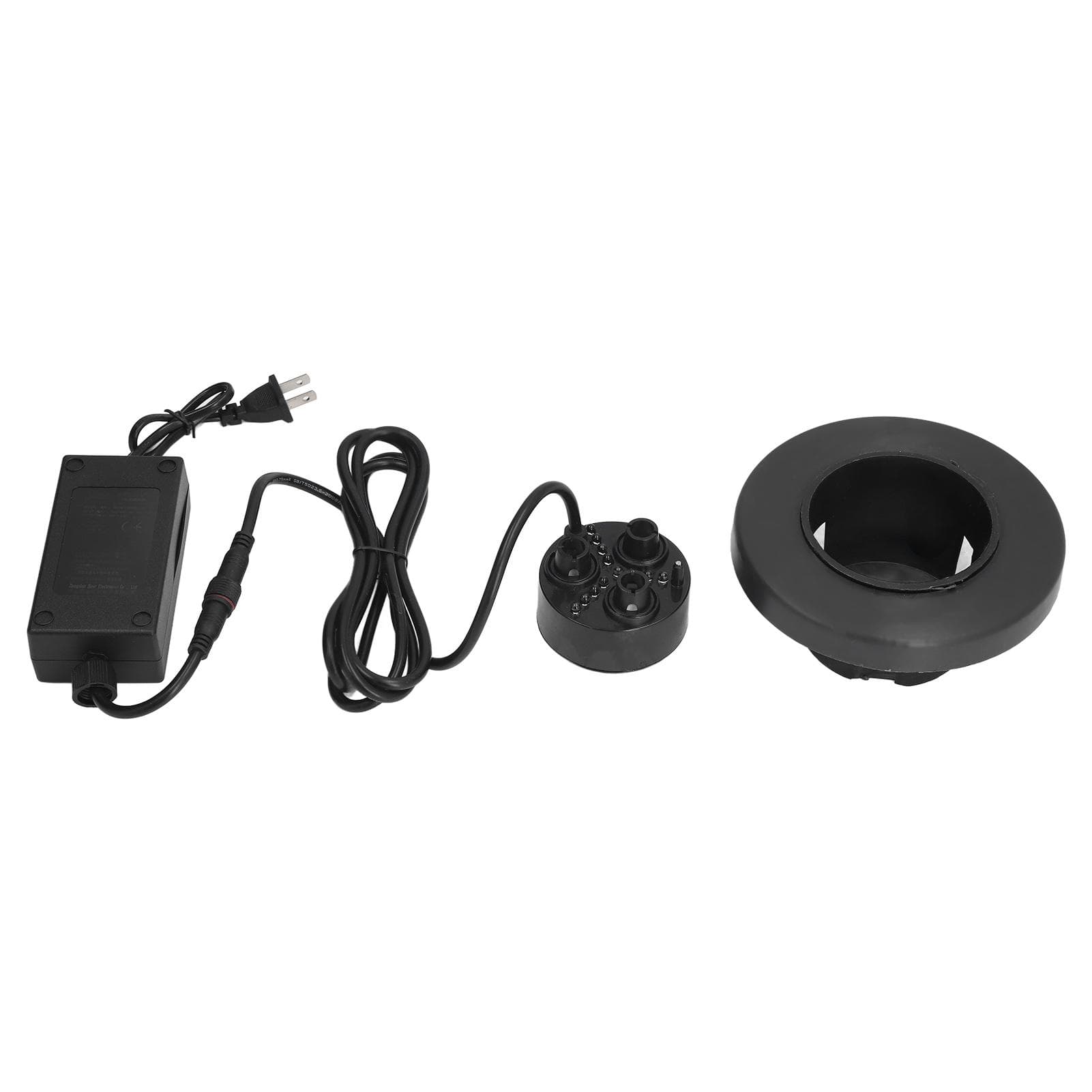 Ultrasonic Fog Maker 3 Head Prevent Corrosion Mist Maker with Colorful Light for Humidifying