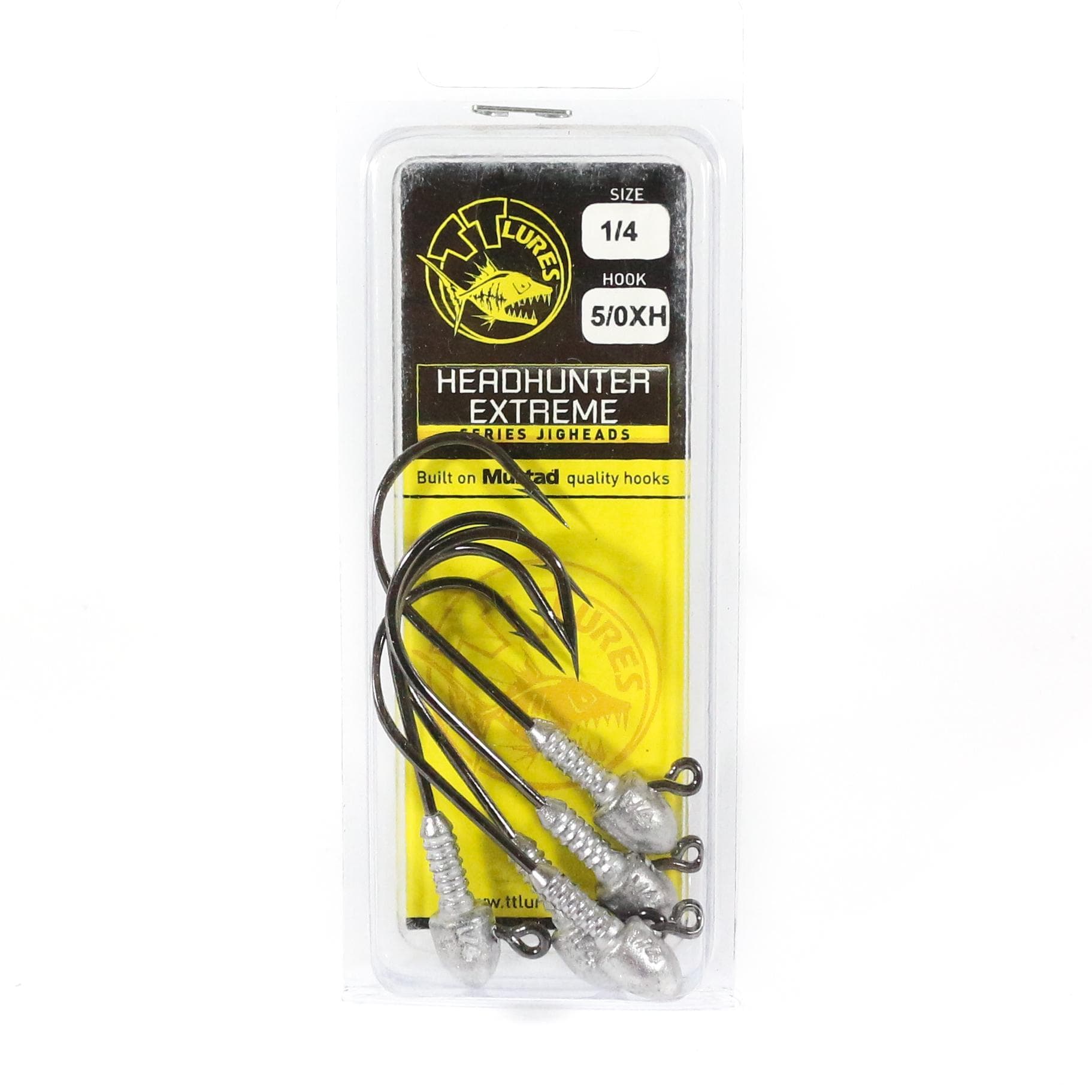 Tackle Tactics TT Head Hunter Extreme Jig Head 1/4 oz 5/0 XH 5/pack (1821)