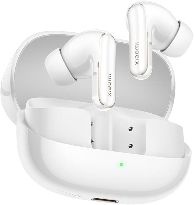Xiaomi Buds 5 Pro Wireless Earbuds Wi-Fi Lossless Audio 4.2Mbps 55dB ANC 40H Playback App Support Recording white
