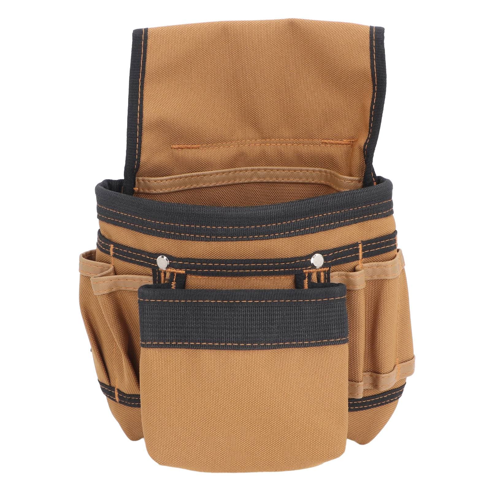 Tool Pouch Bag Organizer Heavy Duty Waist Pack for Carpenter Electrician Woodworker Construction
