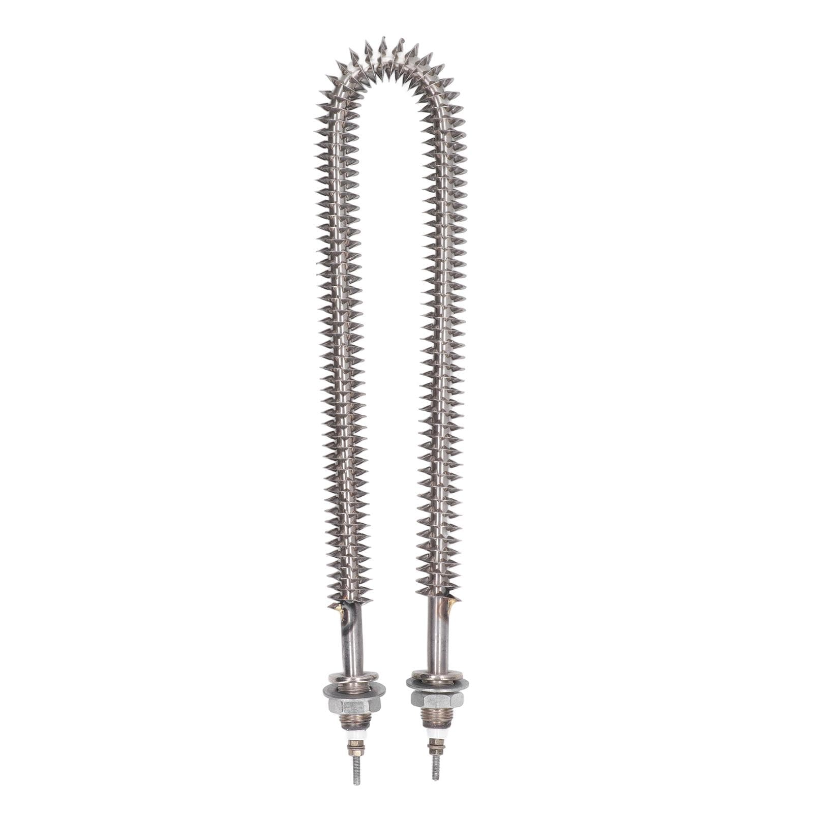 Finned Heating Tube Stainless Steel U Shape Fast Heating Up High Thermal Efficiency Finned Electric