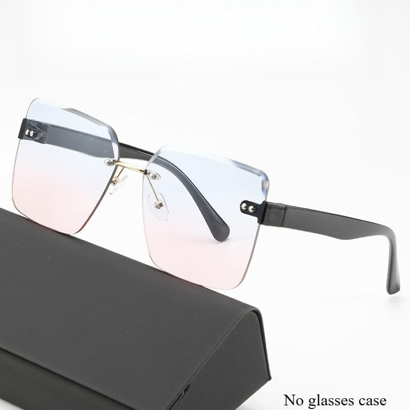 5PCS Women's Frameless Sunglasses UV Protection Stylish Lightweight Comfortable Outdoor Accessories