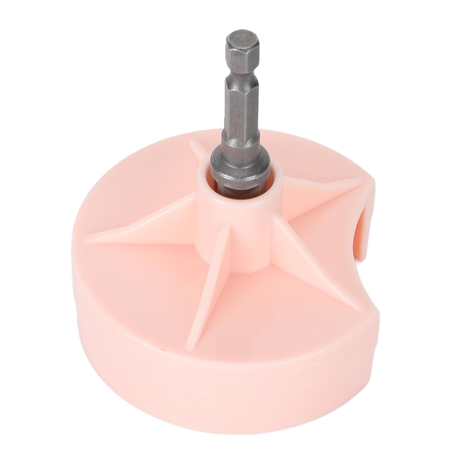 Knitting Machine Adapter Quick Knit Replaceable Crochet Machine Adapter with Hex Bit DIY Needle pink