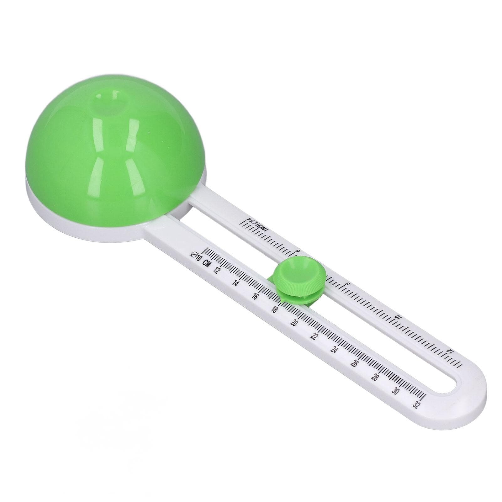 Circle Paper Trimmer DIY Manual Adjustable Lightweight Portable Paper Cutting Tool for Print Paper green
