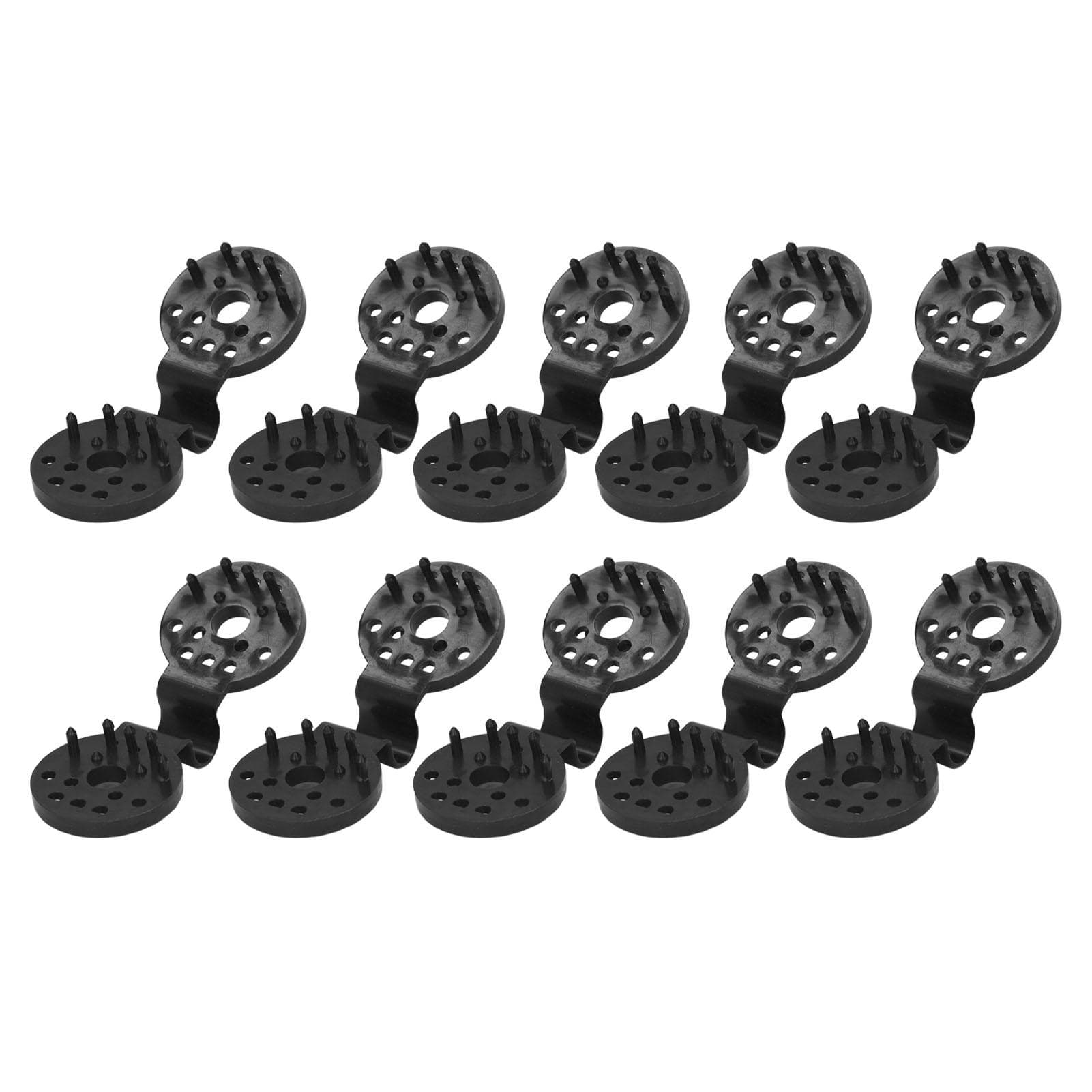 100pcs Shade Cloth Plastic Clips Bird Proof Shade Cloth Clips Heavy Duty for Greenhouse Outdoor