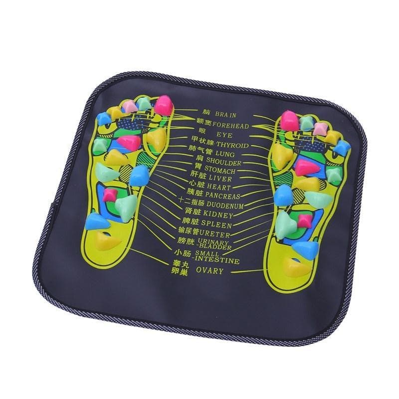 New Best Foot Massager Cushion Massage Mat Improve Blood Circulation Relieve Ache Pain Acupoint Stimulation Eliminate Muscle Fatigue black