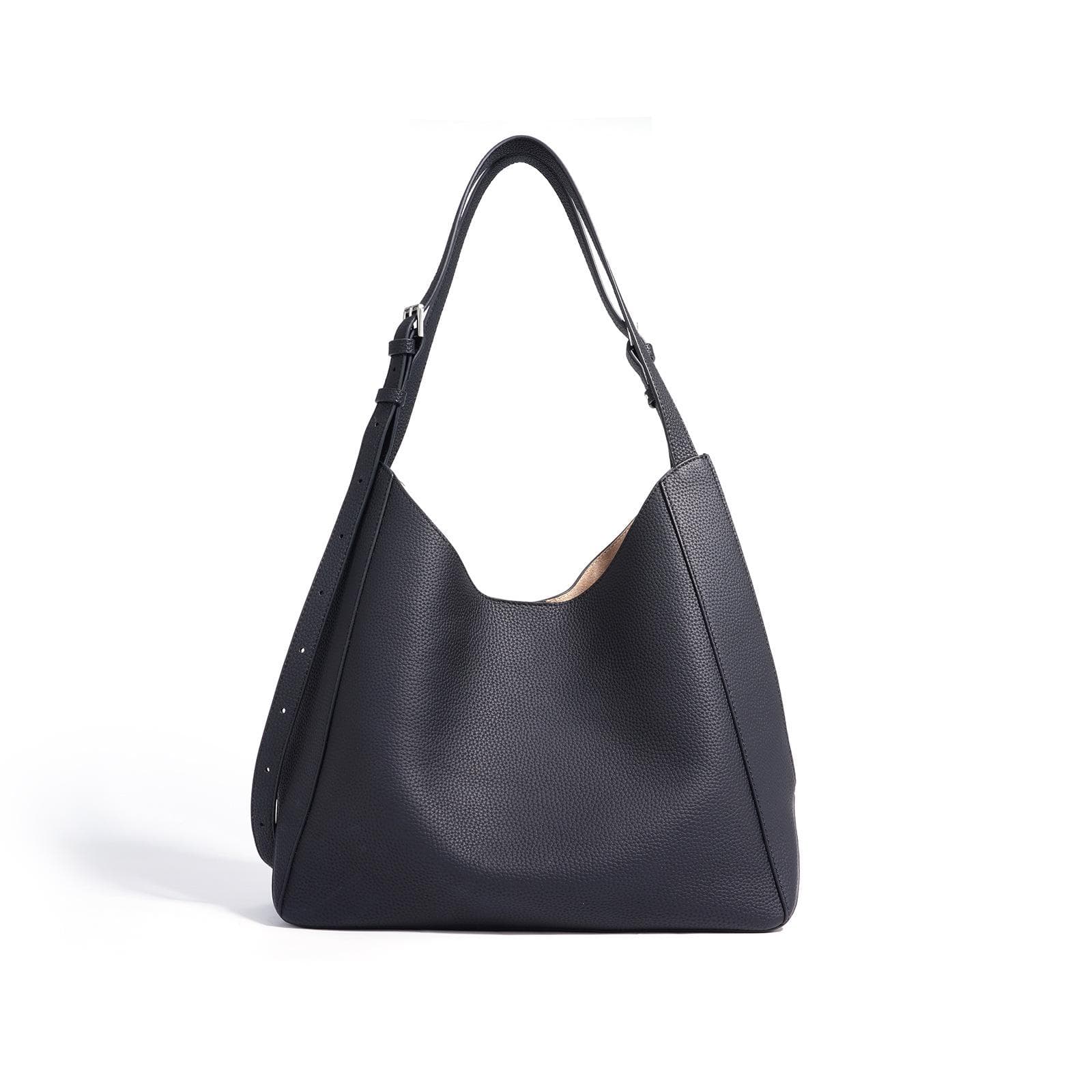 Leather Bag Head Layer Leather Shoulder Bag Crossbody Bag Shoulder Bag Niche Design Women's Bag black