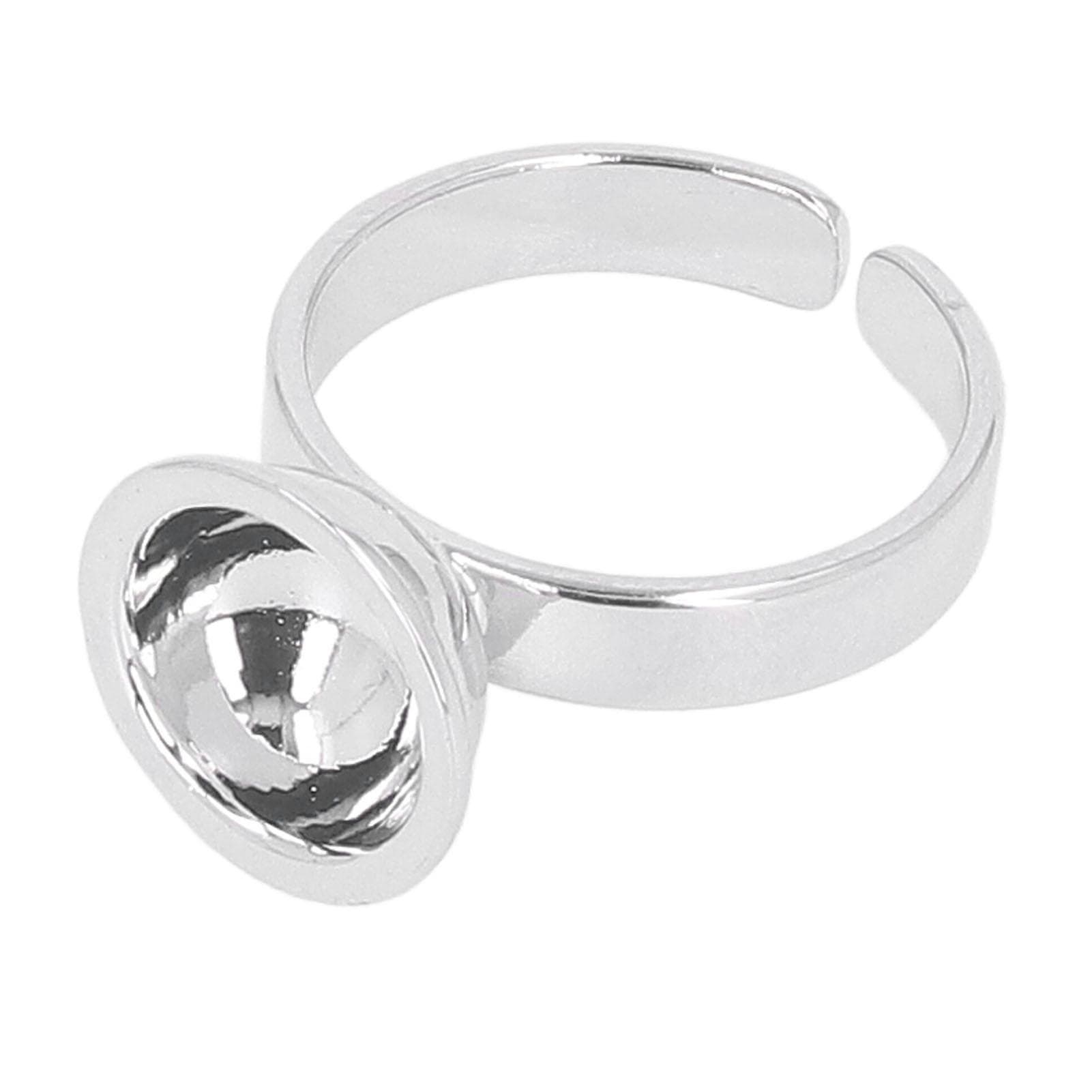 5pcs Microblading Ink Ring Cup Stainless Steel Tattoo Pigment Eyelash Extension Glue Holder Ring