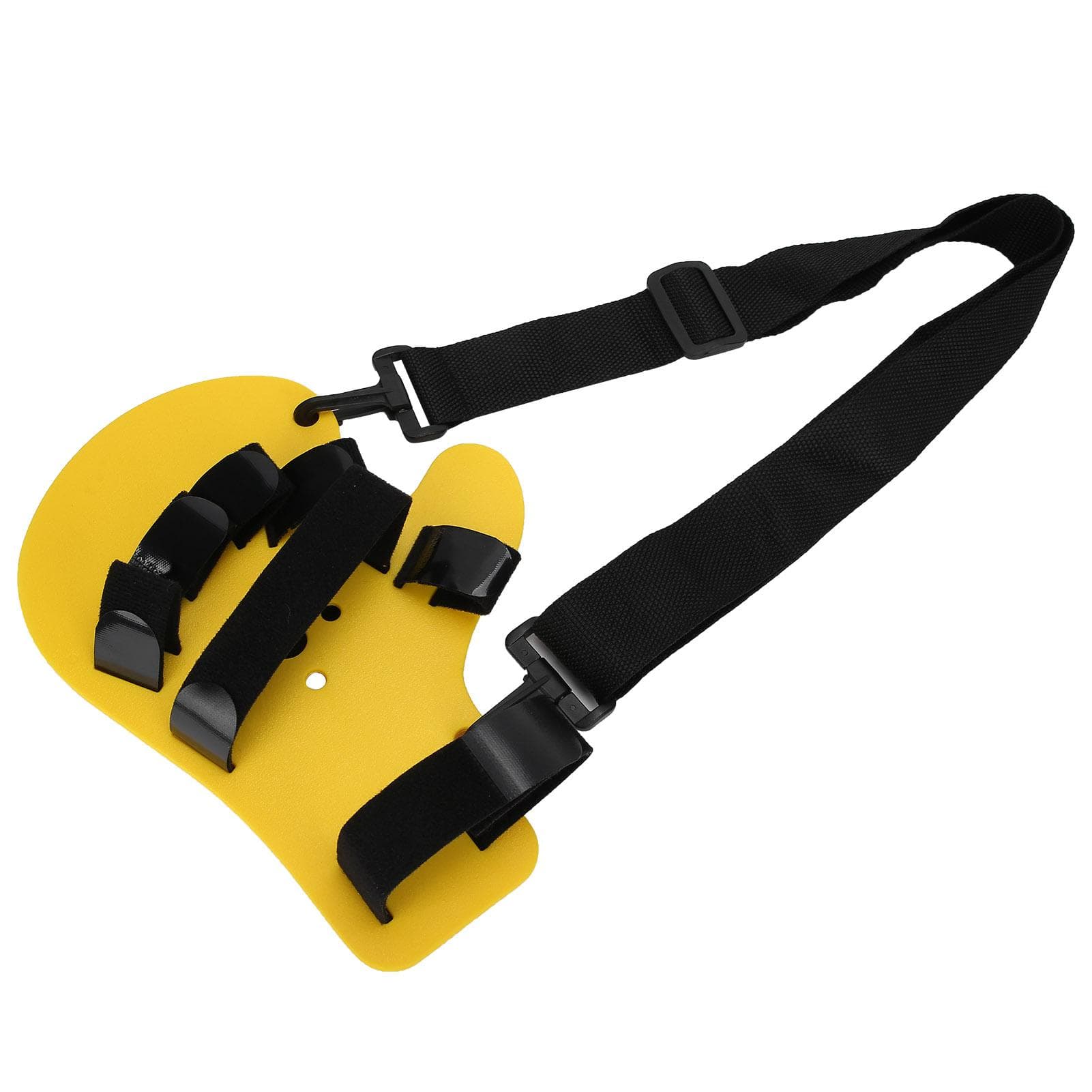 Adult Finger Orthotics Board Stroke Hemiplegia Hand Finger Separate Plate Splint (Sling Type)Yellow yellow