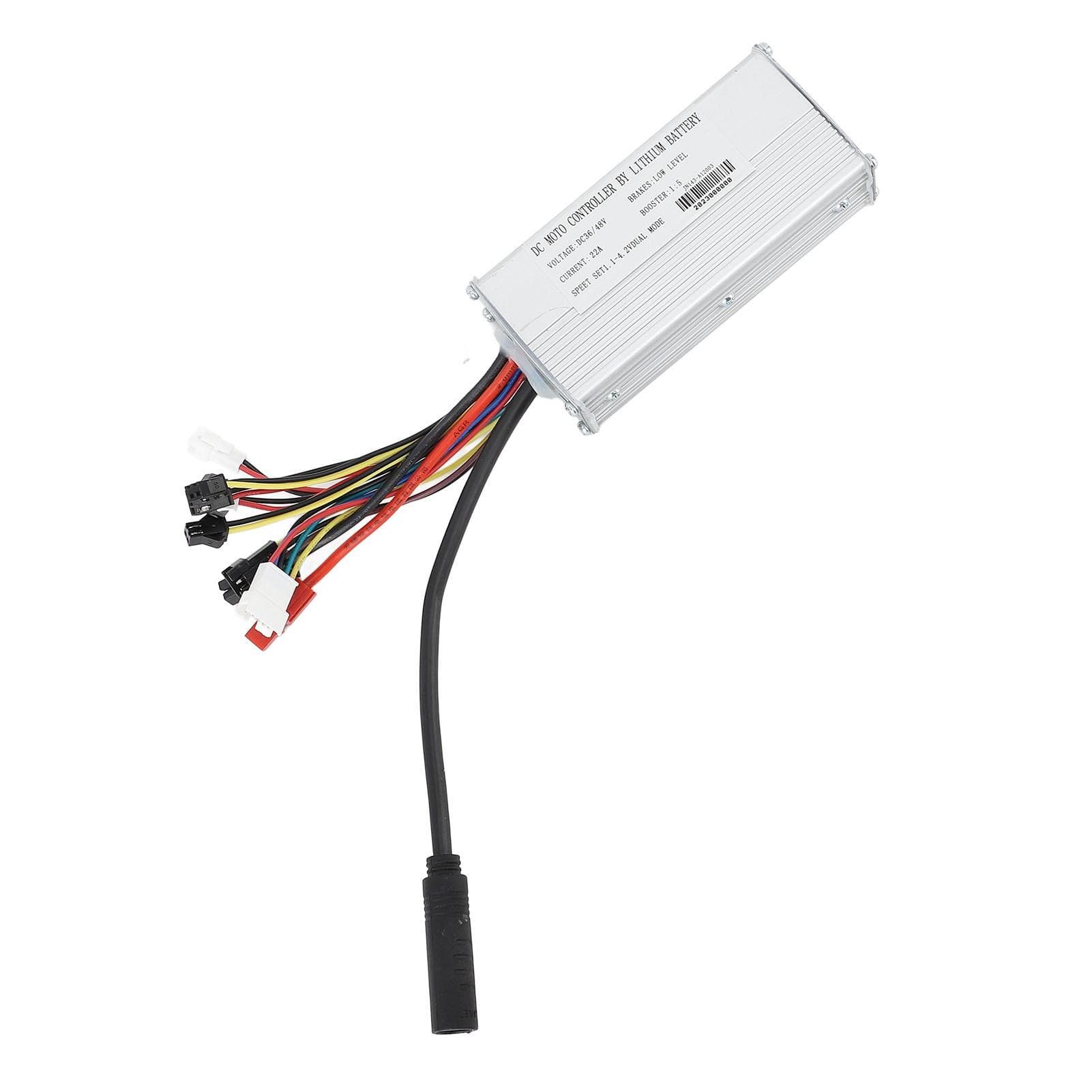 Electric Bike Controller 36V 48V Good Heat Dissipation Electric Bike Square Wave Controller for 22A