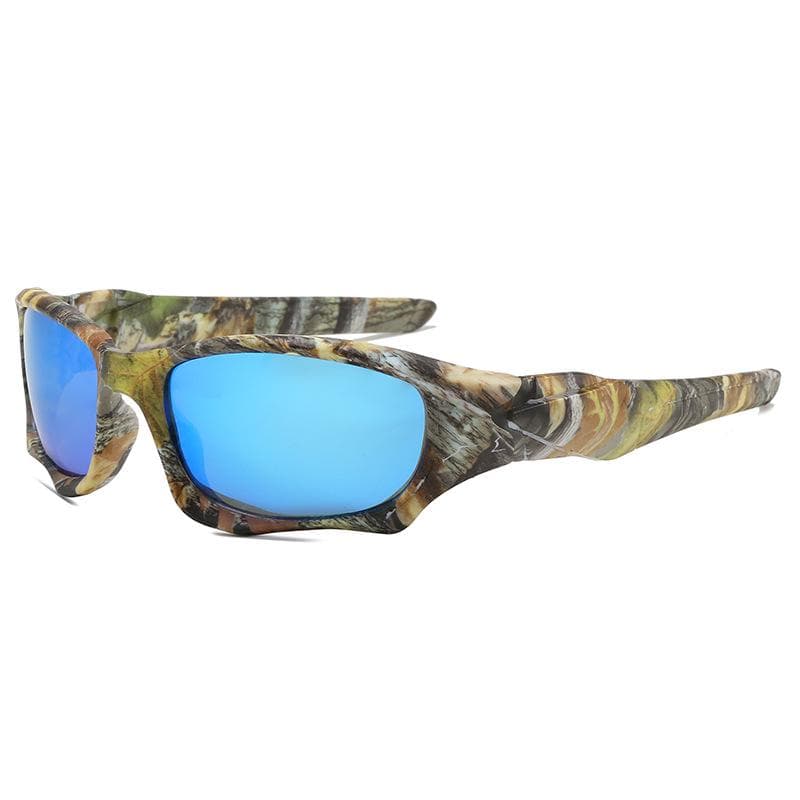 Men's Polarized Tactical Windproof Sunglasses - Military Green, Sports Style Polarized