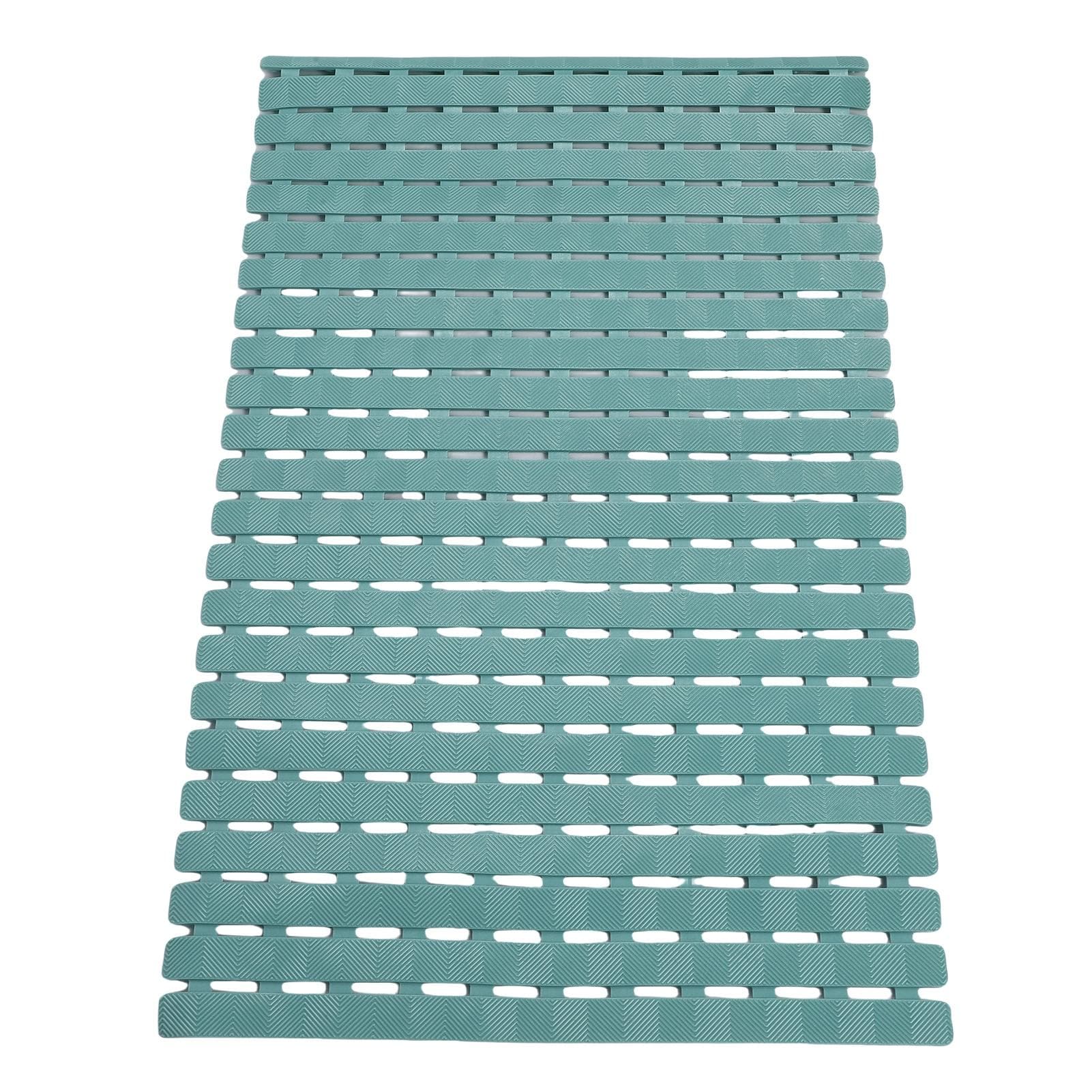 Bath Tub Shower Mat Anti Slip Enhanced Safety PVC Bathtub Mat with Suction Cups for Bathroom Home 40 X 70cm / 15.7 X 27.6in