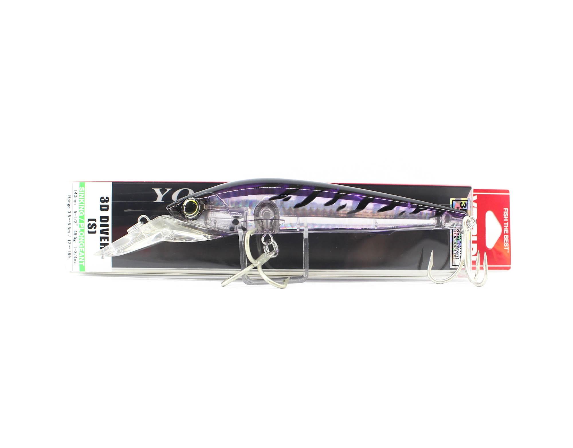 Yo Zuri Duel 3D Diver 140 Sinking Lure R1456-CPBN (2173)