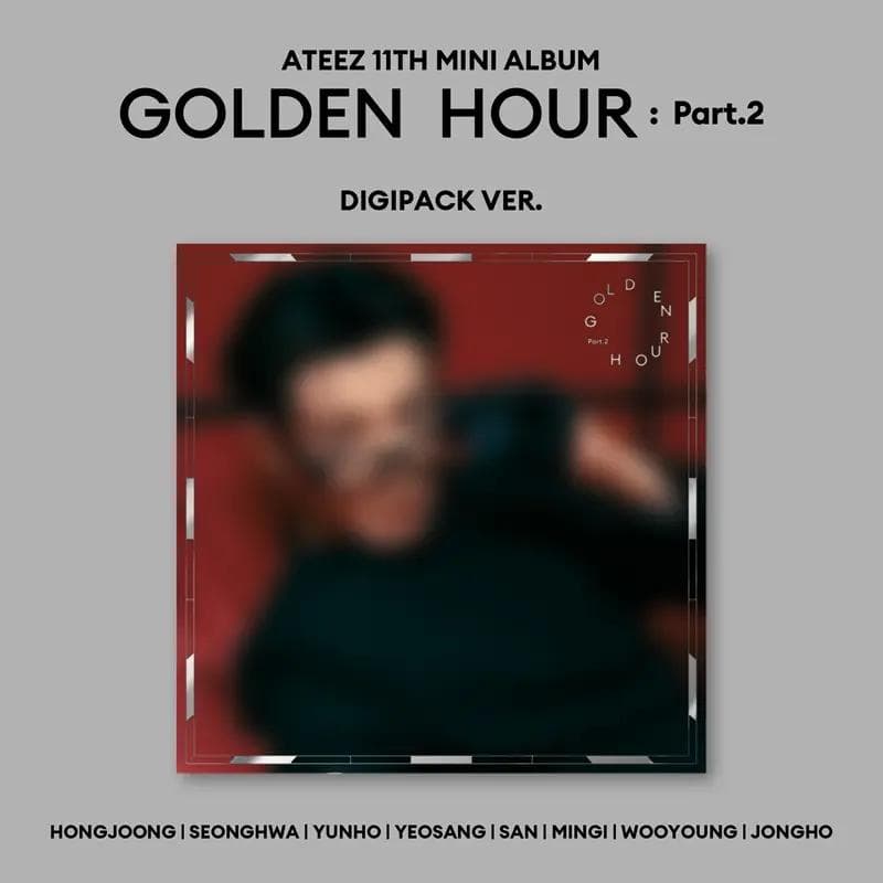 ATEEZ - [GOLDEN HOUR : PART.2] 11th EP Album DIGIPACK Hongjoong