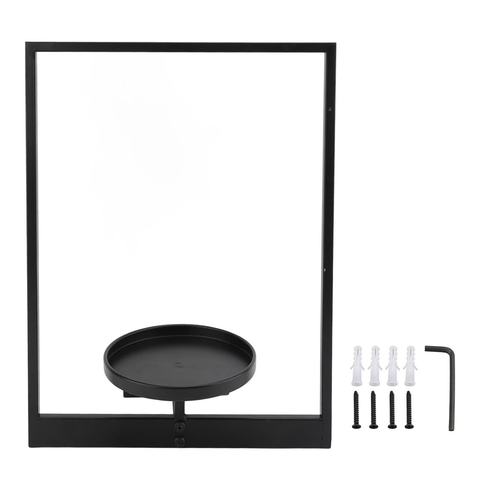 Metal Plant Wall Frame Picture Mount Holder Display Stand Modern Home Decor for Living Room Balcony