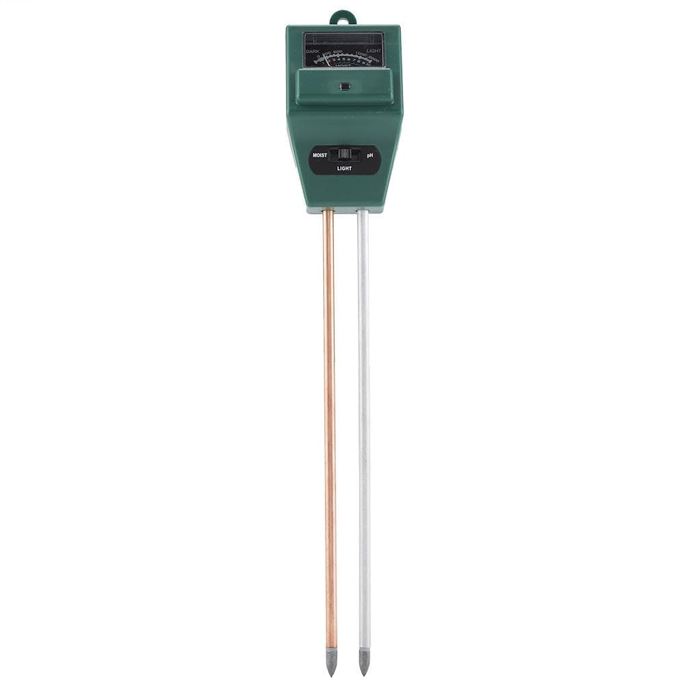 3 in 1 PH Tester Soil Water Moisture Light Test Meter Sunlight Sensor for Garden Plant Flower